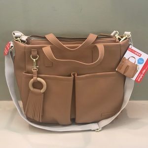 Skip Hop Vegan Leather Diaper Bag